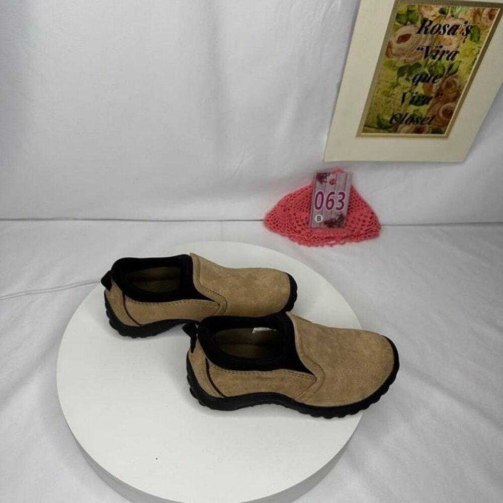 Sperry Kids Port Slip Ons Top Sliders Size 13M Tan - Picture 5 of 10